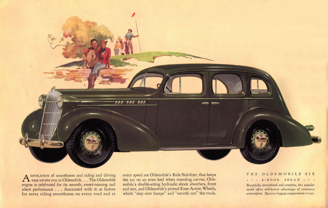 1936 Oldsmobile Motor Cars Brochure Page 15